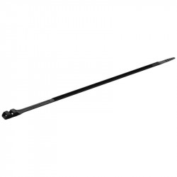 UV-resistant black Colson cable tie with external serrations, 9 mm width and 357 mm length